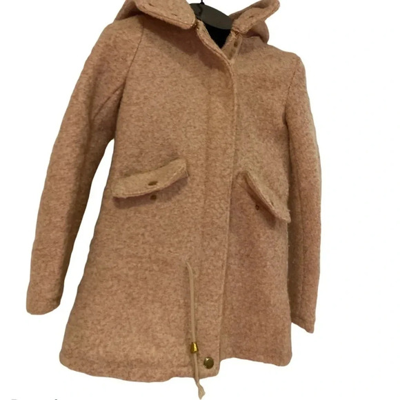 Liu Yuan Fashion Y2K  Pink Tweed Coat hoodie Sz M - Picture 12 of 12